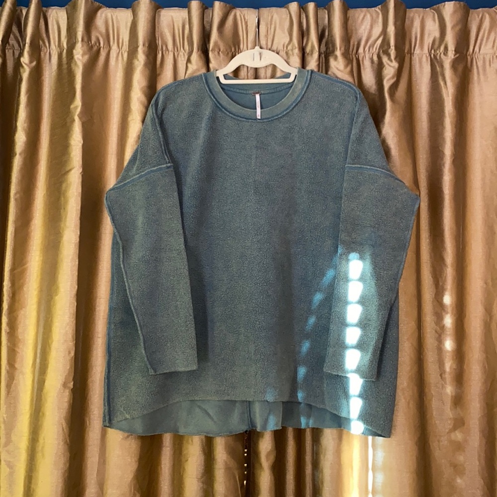 Free People • Washed Ashore Reverse Sweatshirt